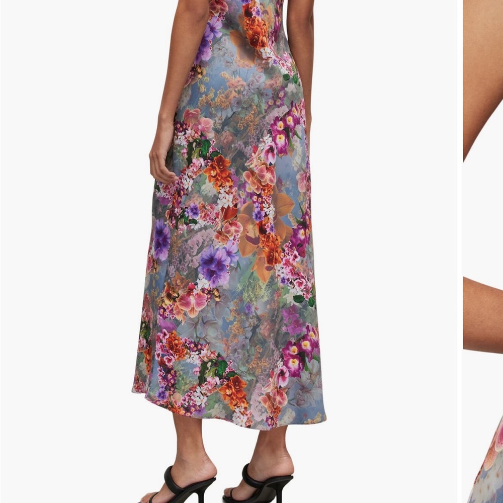 ALL SAINTS Byrony Lucia Floral Print Slip Dress - Picture 3 of 4